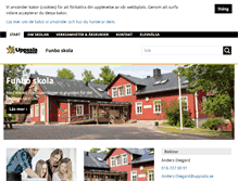 Tablet Screenshot of funboskola.uppsala.se