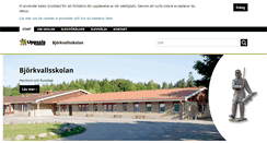 Desktop Screenshot of bjorkvallsskolan.uppsala.se