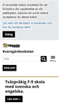Mobile Screenshot of kvarngardesskolan.uppsala.se