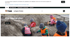 Desktop Screenshot of luthagensforskola.uppsala.se